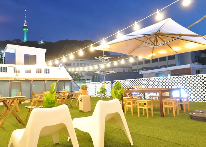 Myeongdong Rooftop Seul