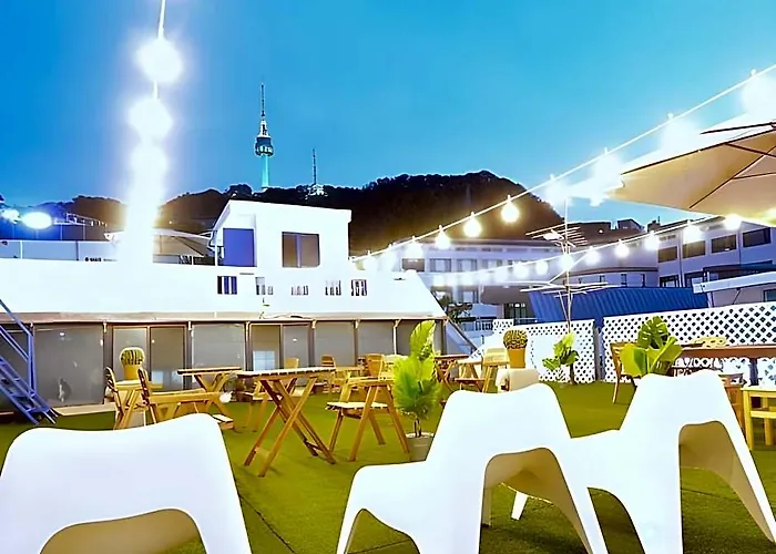 Myeongdong Rooftop Hostel Seoel