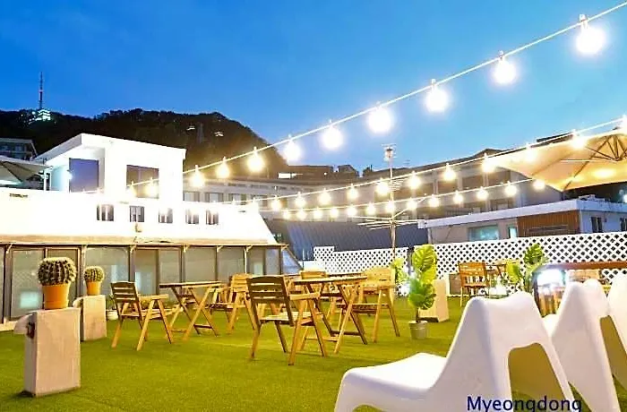 호스텔 Myeongdong Rooftop *