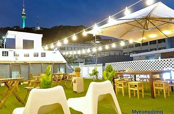 호스텔 Myeongdong Rooftop